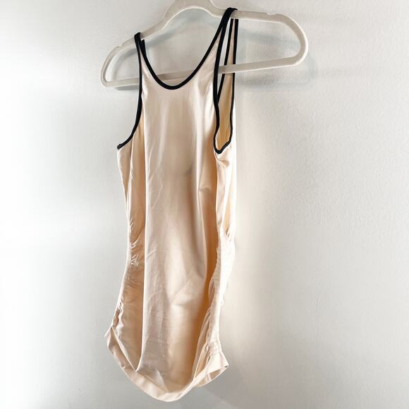 Lululemon In The Flow Sleeveless Gathered Side Tank Top Heathered Butter Pink S - Picture 3 of 7